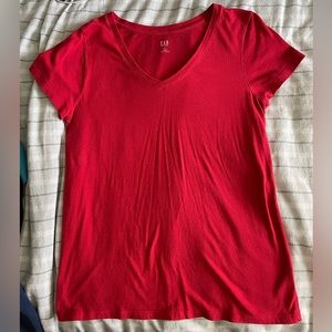 Gap Red Short Sleeve T-Shirt